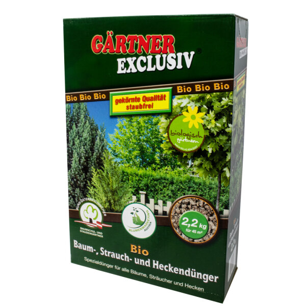 Gärtner exclusiv Baum-/Strauch-/Heckendünger