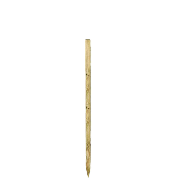 Baumpfahl imprägniert 200cm Ø 8cm