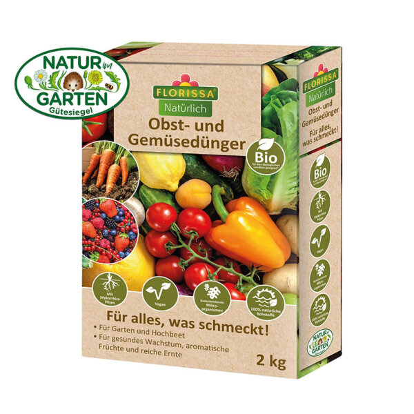 Obst- und Gemüsedünger fest 2kg