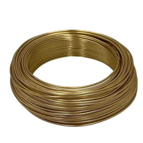 Aluminiumdraht Gold 60m