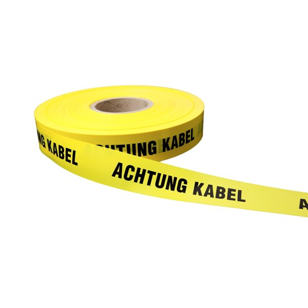 Achtung Kabel 250lfm - Gelb